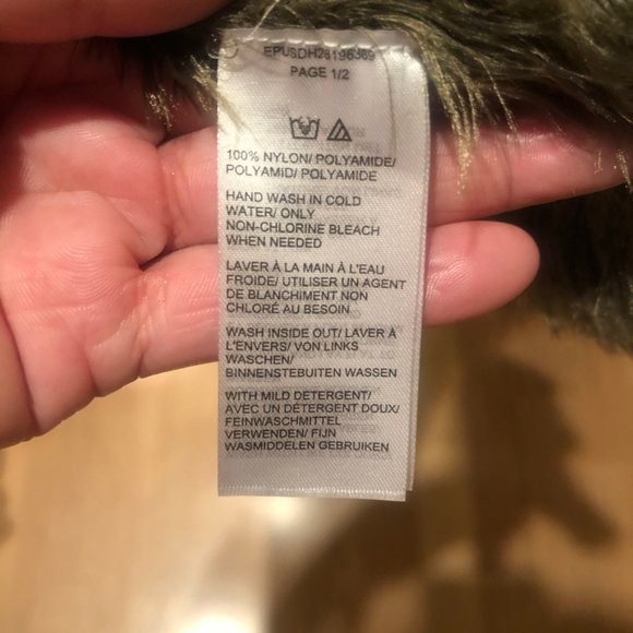 2/$50 Lord &Taylor FauxFur Open Front Cardigan NWT - Picture 4 of 7